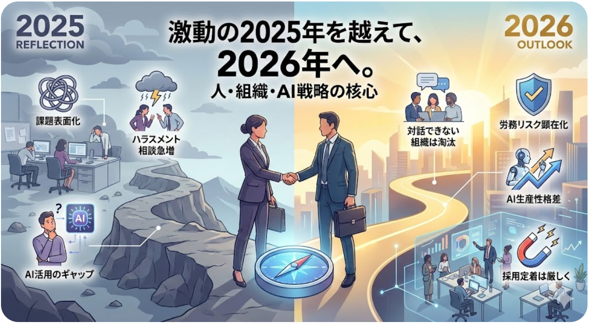 2025年の総括と、2026年の働き方・労務の動向予測