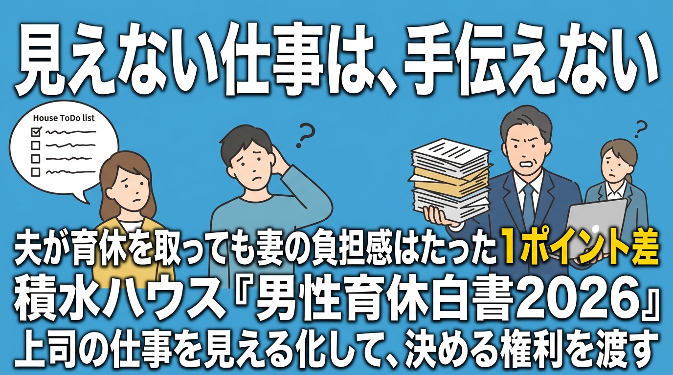 見えない家事と、上司が抱え込む仕事は同じ構造｜姫路の採用定着士が考える、部下に主体性を求めるなら仕事と一緒に決める権利を渡すべき理由